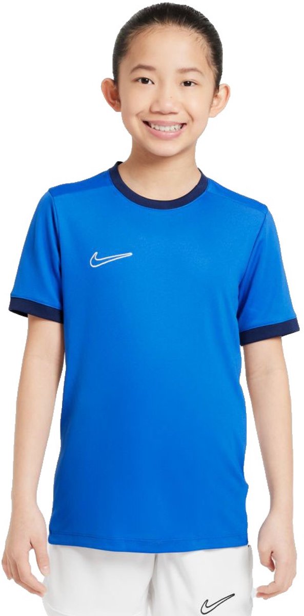 Nike Dri-fit Academy 25 T-shirt Met Korte Mouwen Blauw 7-8 Years Jongens,Meisjes