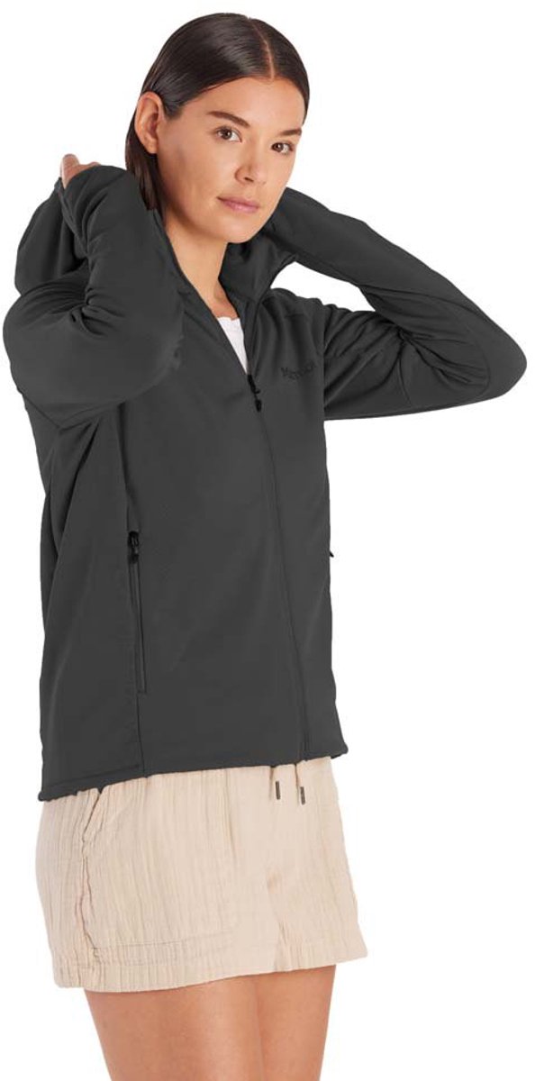 Marmot Lectone Fleece Met Volledige Rits Zwart S Vrouw