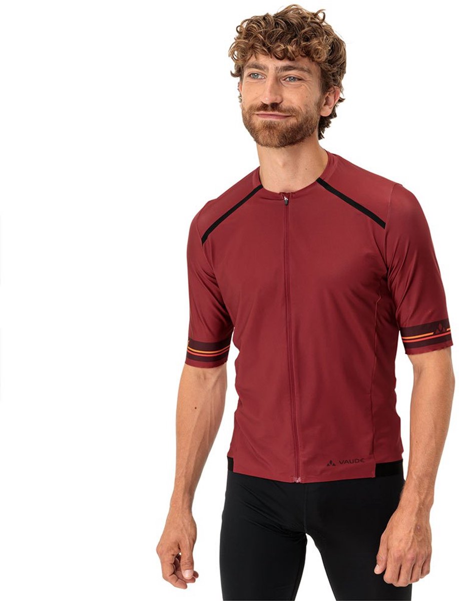 Vaude Bike Furka Ii Korte Mouw Wielertrui Rood XL Man