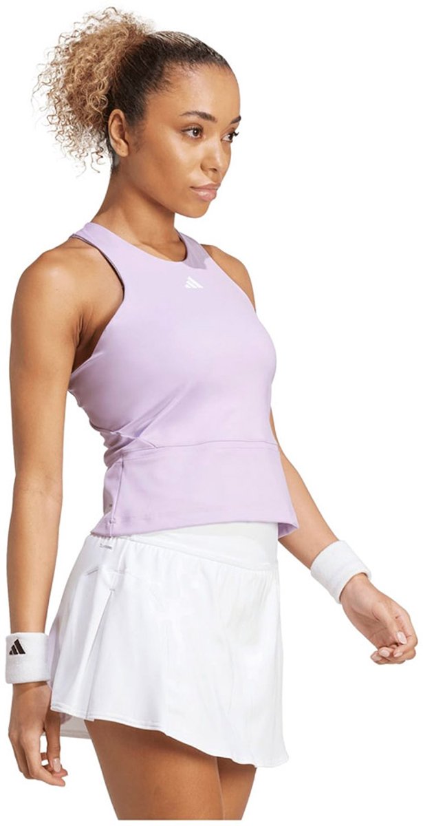 Adidas Climacool Midi Y Mouwloos T-shirt Vrouw Powder Plum