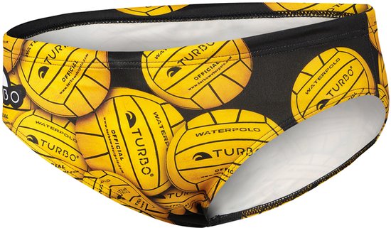 Slip de Bain Turbo Balls Zwart L Homme