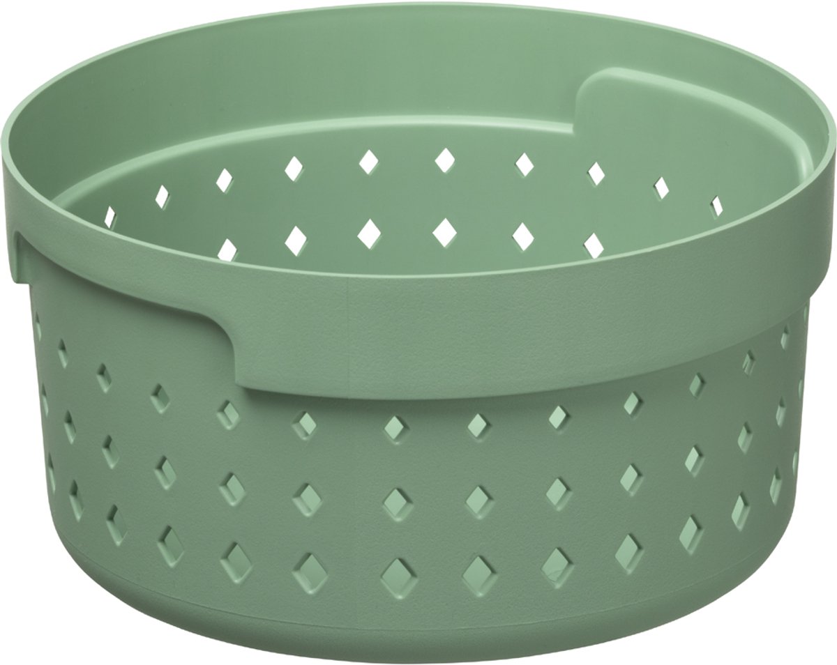 NHG Opbergmand SEOUL ROUND ORGANIZER S, PP, groen