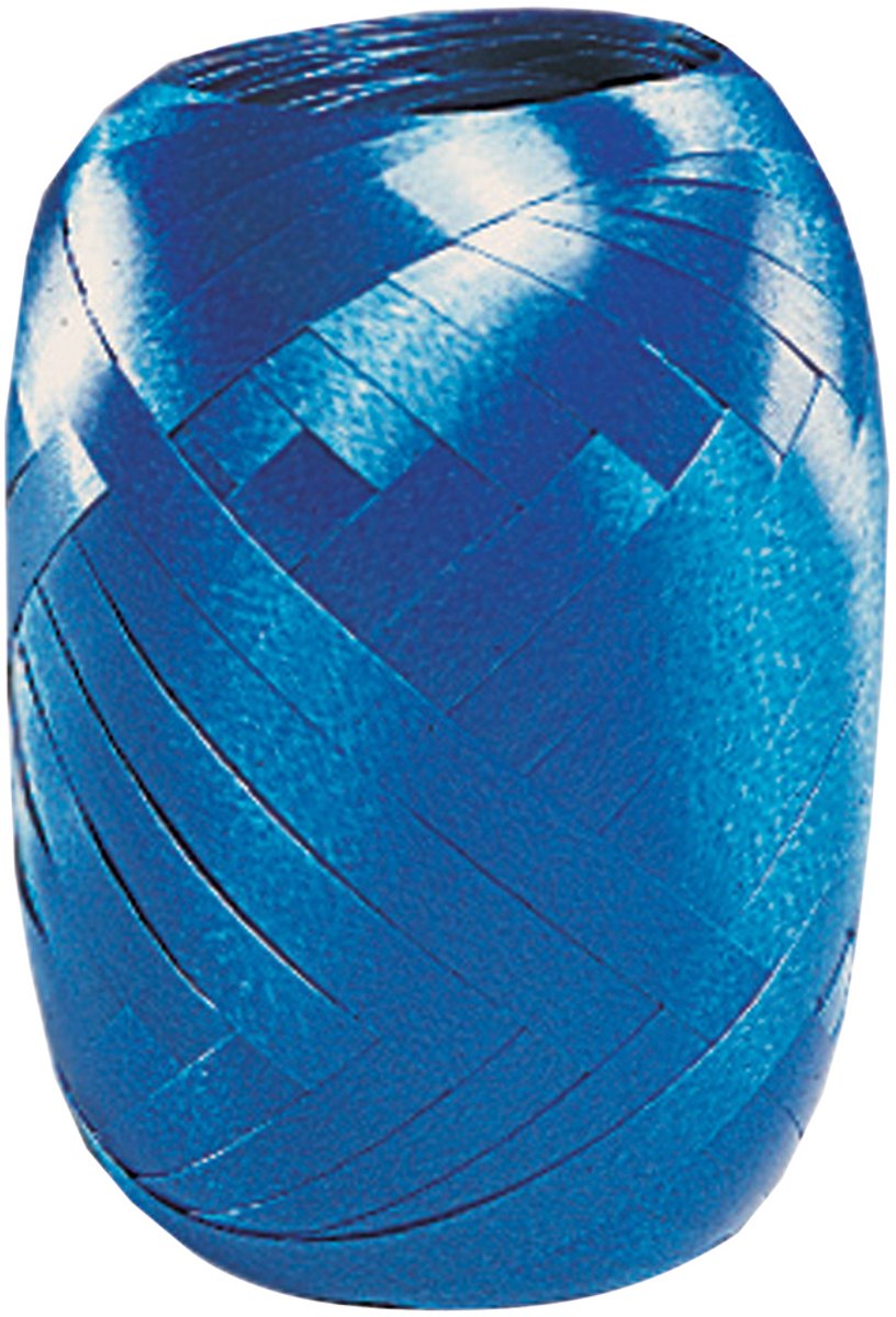 SUSY CARD krullint op eivormige bol, glad, 5 mm x 20 m, donkerblauw