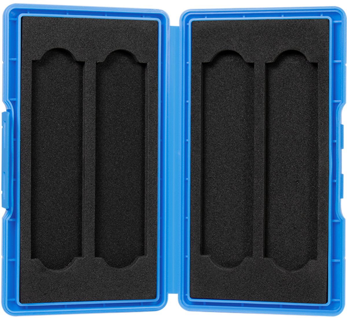 LogiLink beschermbox voor 4x M.2 NGFF/NVMe SSDs, blauw