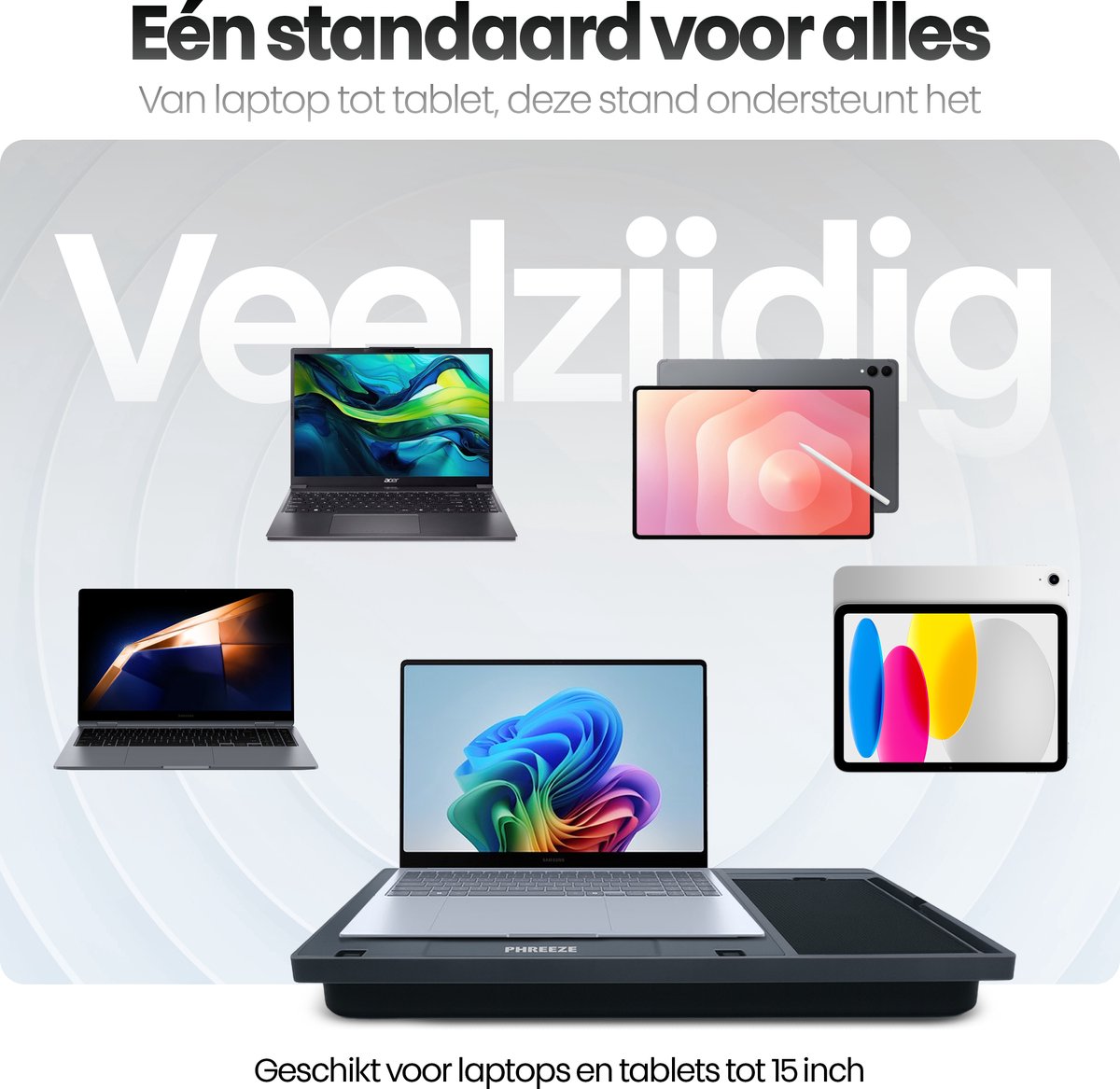 Phreeze Laptopkussen 15 inch thumbnail 2