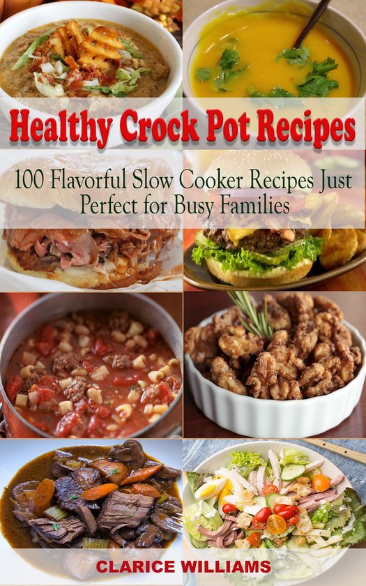 Healthy Crock Pot Recipes Cookbook - cover