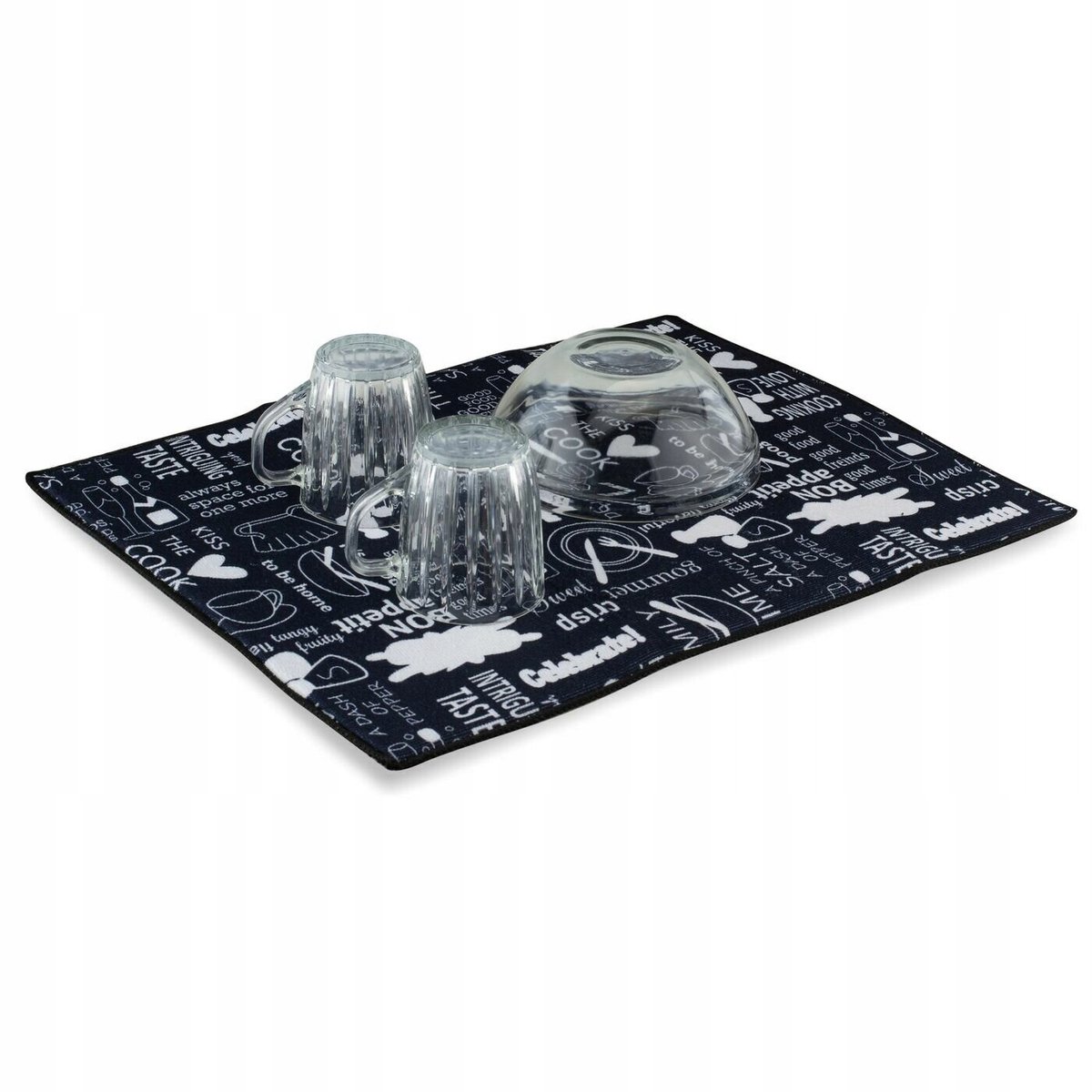 Absorberende Afwasmat Keuken 38x50cm - Sneldrogend Microvezel