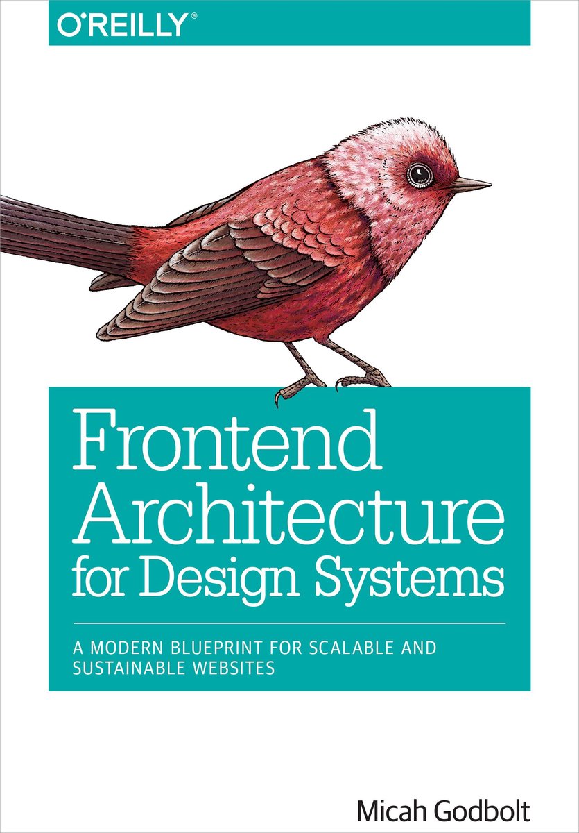 Omslag van Frontend Architecture for Design Systems