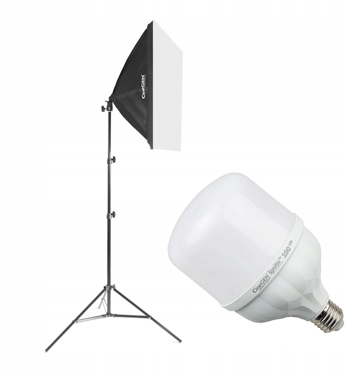 ReLed LED Studioverlichtingsset met Softbox 50x50cm