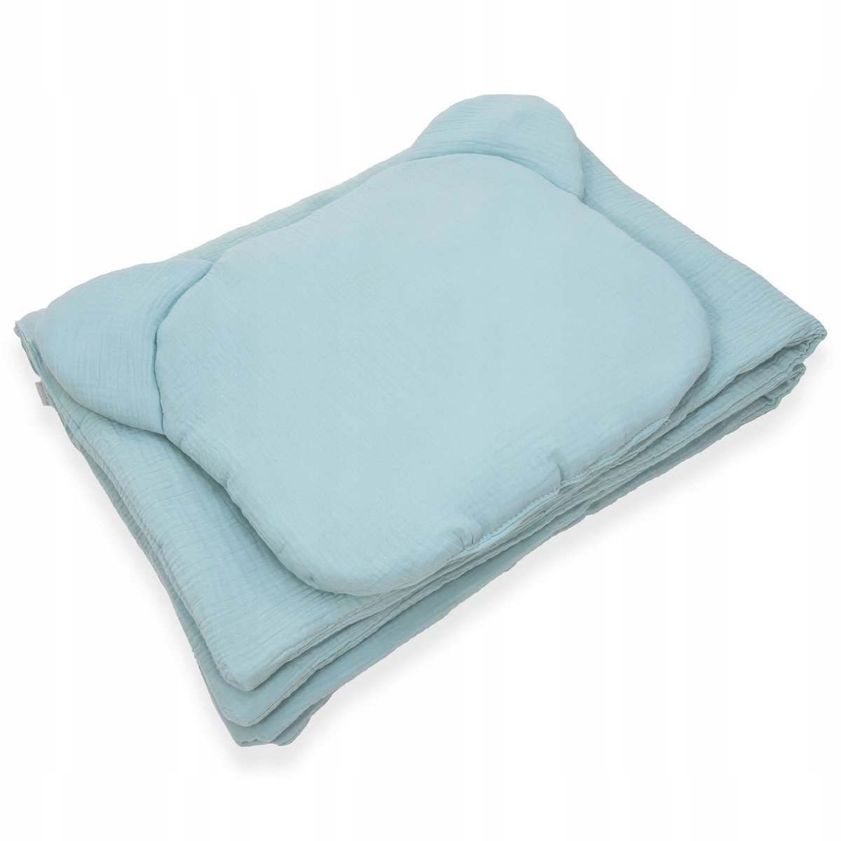 Kerstin Muslin Dekentje 75x100 cm Premium met Muis Kussen