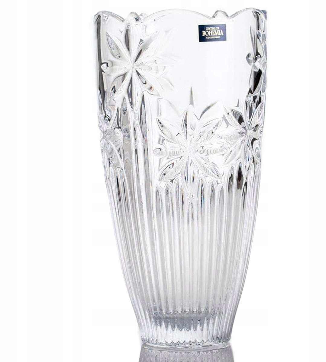 Bohemen Kristallen Vaas Perseus Nova 25cm - Elegante decoratie