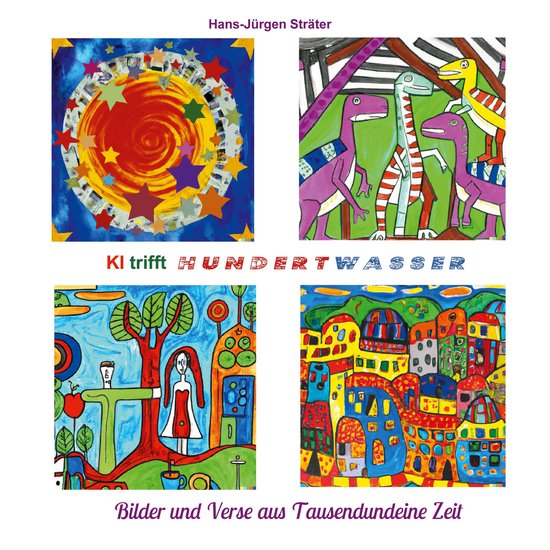 KI trifft Hundertwasser - cover