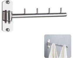 Droogrek - Rekken om Handdoeken Kleding te drogen - wanddroogrek - Inklapbaar Universeel Wasrek hangend - Inklapbaar - Wasrek Hangend - Ophangbaar - 27.5CM