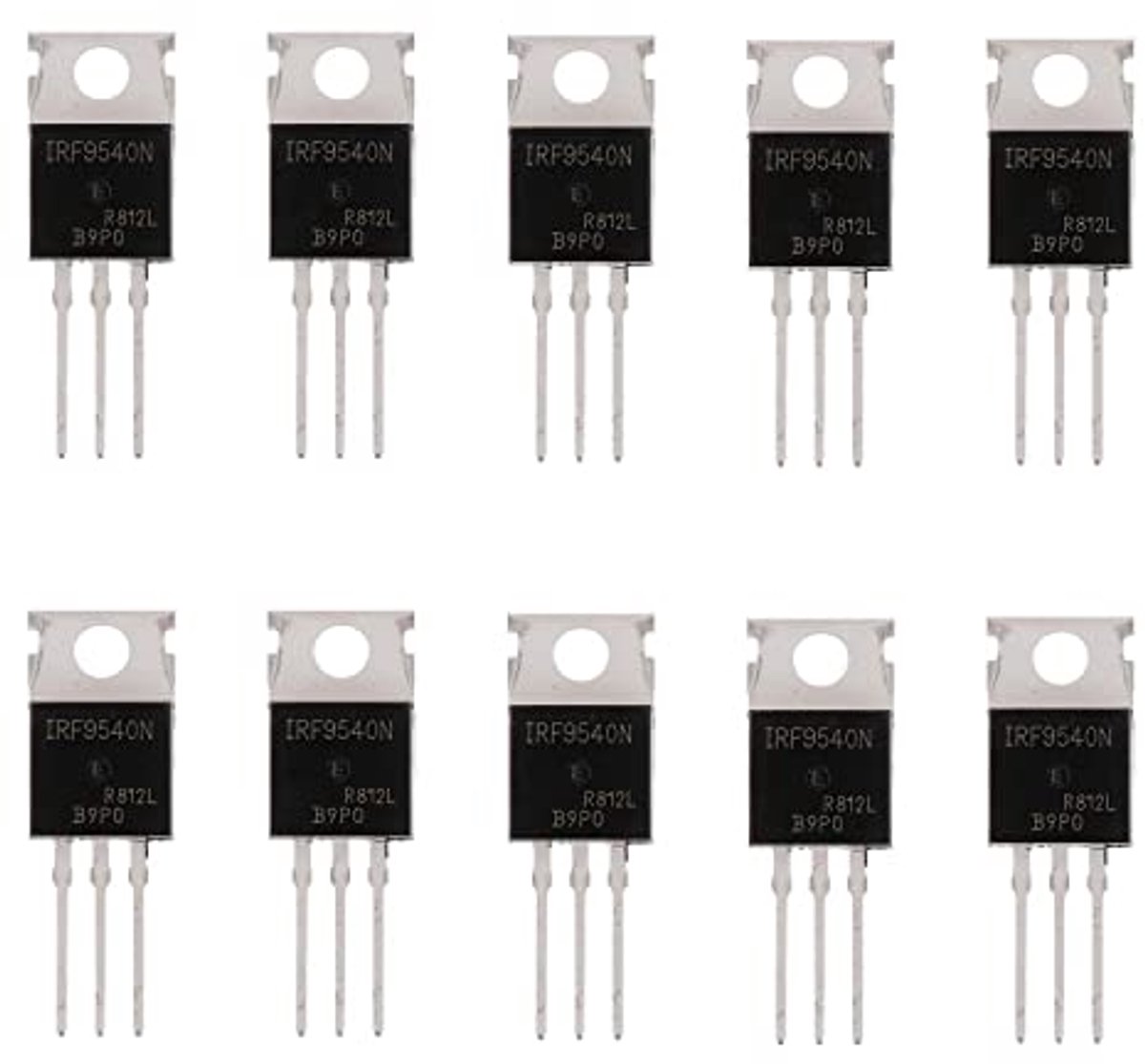 P-kanaal MOSFET transistor 23A 100V TO-220AB - verpakking van 10 stuks