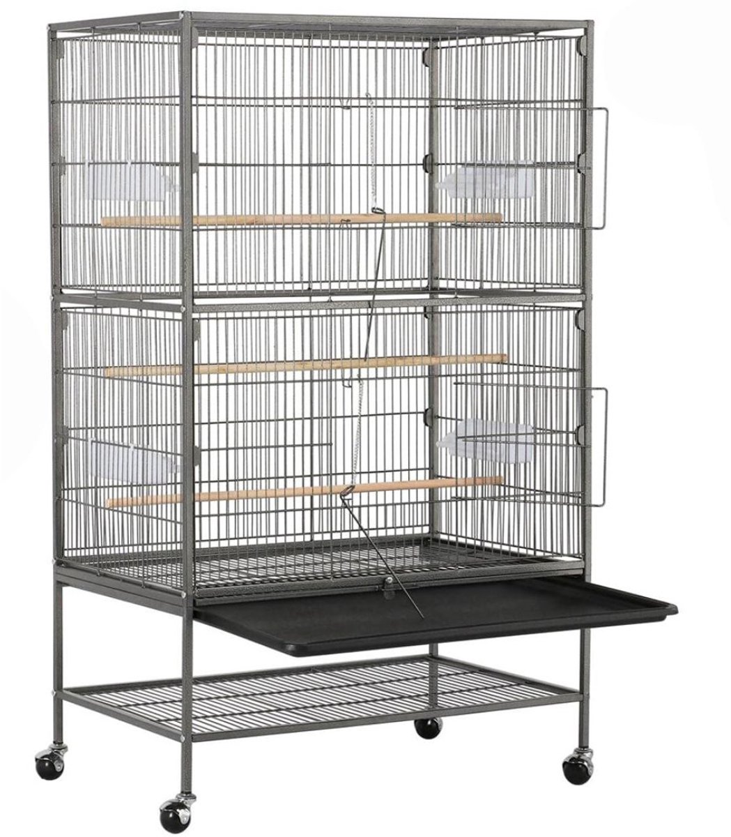 DailySupplies® Vogelkooi - Papegaaienkooi - Vogelkooien voor Binnen - Zwart