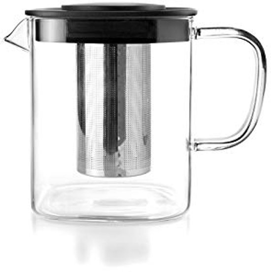 BUGATTI, Giulietta, designwaterkoker met uitneembaar kalkfilter, inhoud 1,2 liter, waterkoker van roestvrij staal 18/10