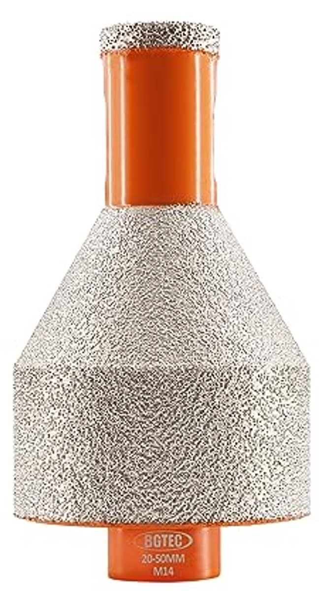 Diamantboor 4/5 inch en 2 inch voor Keramische Tegels, Porseleinen Tegels en Marmer - M14-schroefdraad
