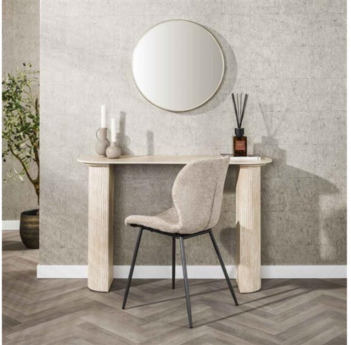 Kaptafel ceramic Romano Arch - Ceramic Travertine