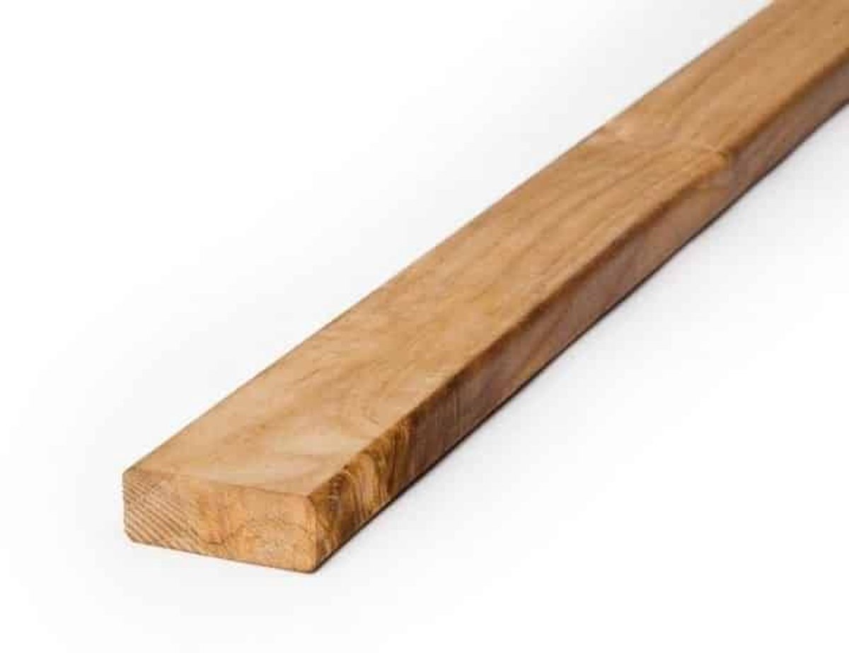 Teak Terrasplanken 50 mm Breed en 19 mm Dik - Duurzaam Hout voor Jachtdekken en Tuinmeubelen