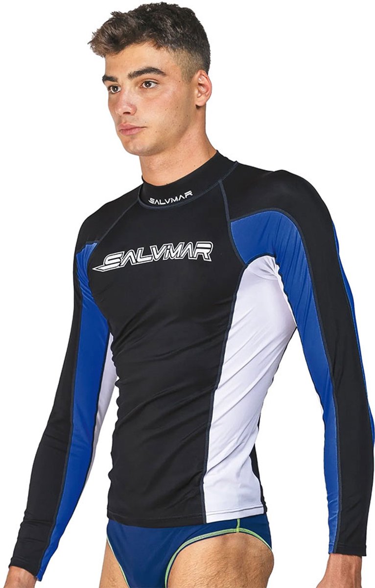 Salvimar Oasi Rash Guard Met Lange Mouwen Zwart L Man