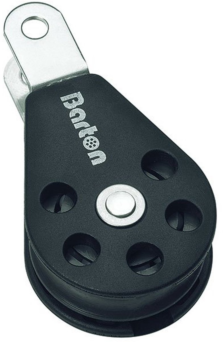 Barton Marine Enkele Vaste Katrol Met Verwijderbare Borgpen 630kg 12 Mm Zilver 58 x 120 mm