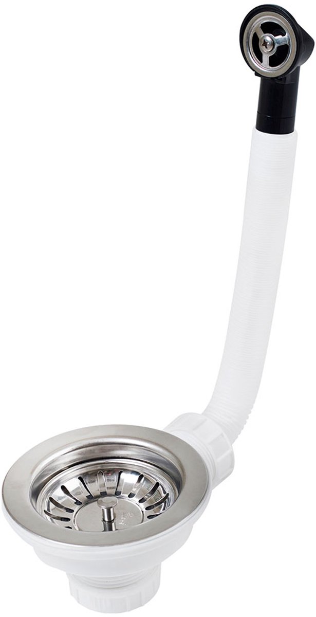 Teka 61001302 Afvoerplug Met Korf Zilver