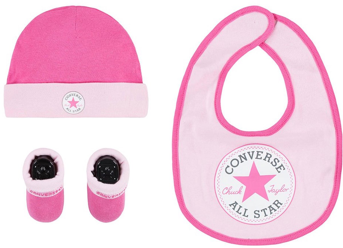Converse Kids Core Muts + Slab + Slofjes Set Roze 6-12 Months