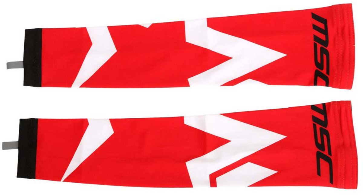 Msc Compressive Beenwarmers Rood,Wit M Man