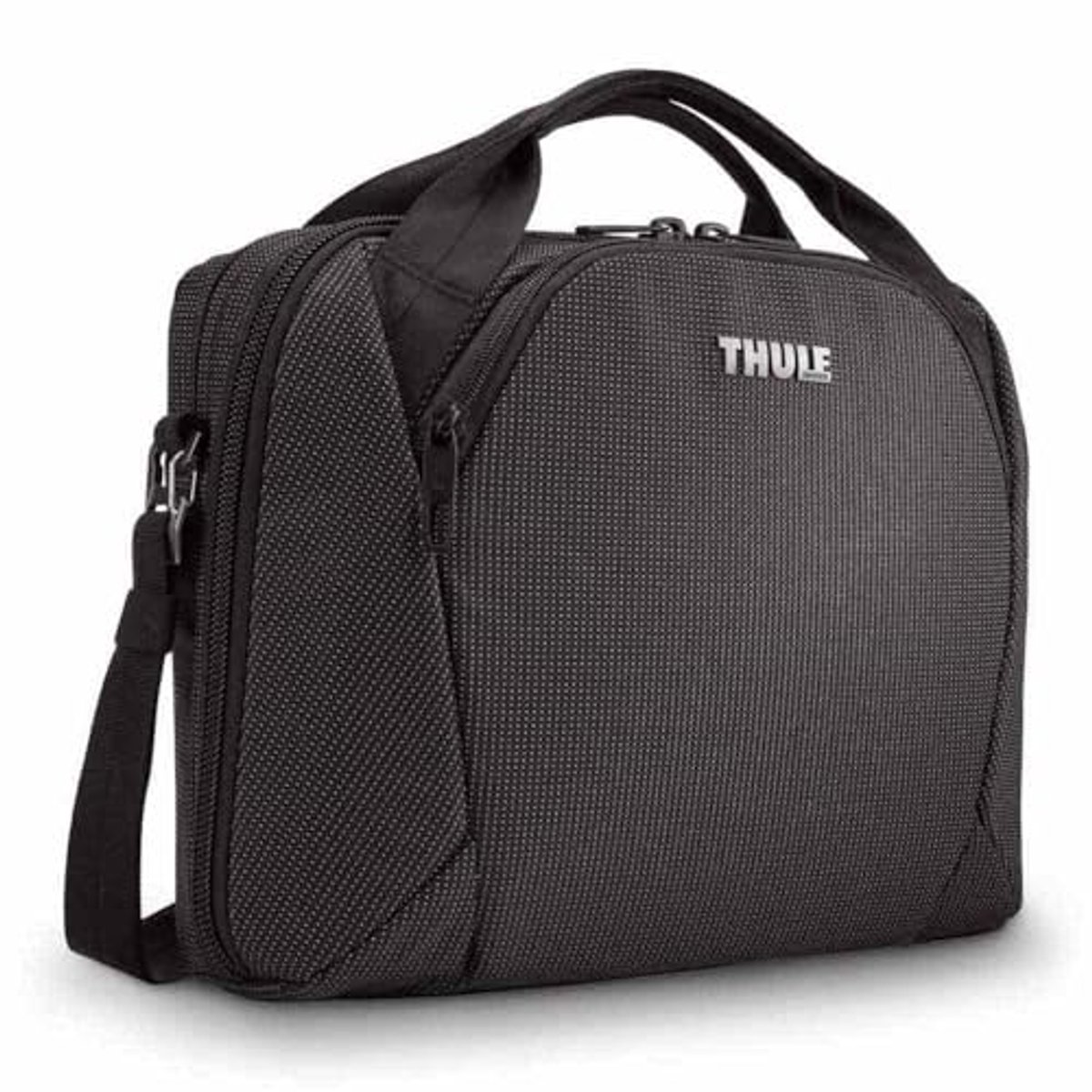 Compacte Laptoptas met Waterdichte Bescherming en Organisatie