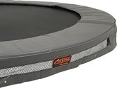 Trampoline Rand Ø330 cm – InGround – Universeel – Rond – Grijs – Heavy Duty kwaliteit – Geschikt voor alle merken
