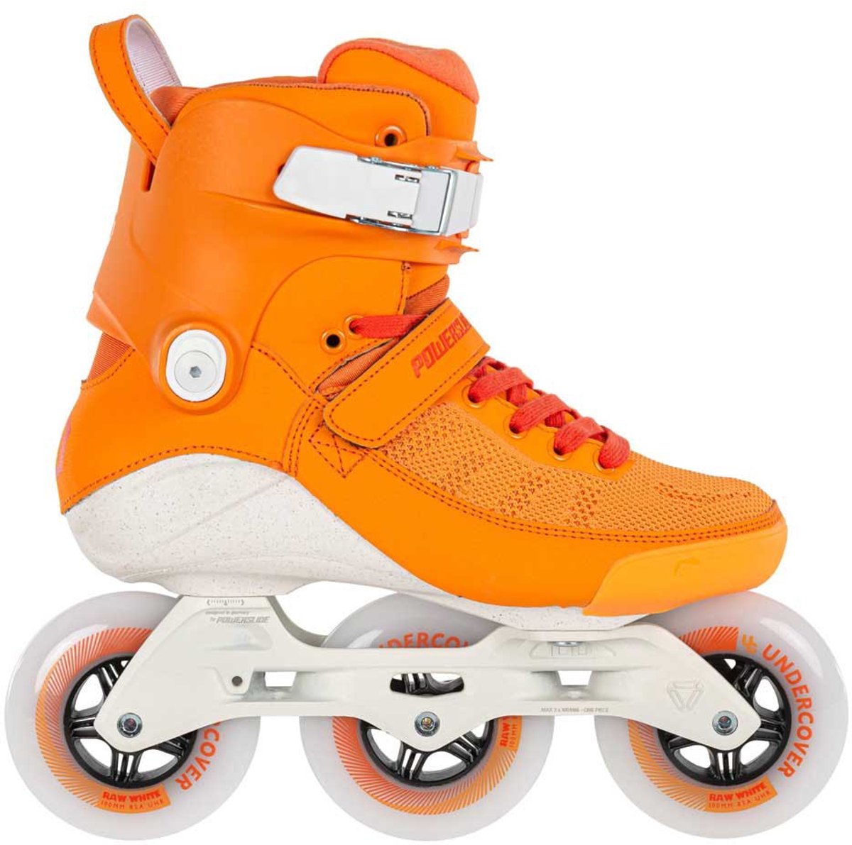 Powerslide Swell Citrus 100 Inline Skates Voor Dames Vrouw Oranje