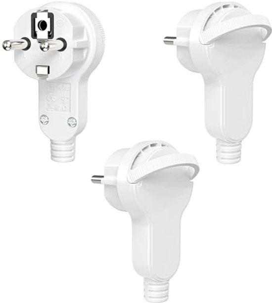 Mennekes (Hateha) SCHUKO - 10841 / Contactst 16A2P PE 230V IP44 grn, Geaarde stekker, verkoop per: 1 x 1 stuk - 4015394165781