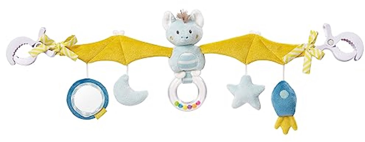 Kinderwagenketting Vleermuis - Mobiele Kette met Schattige Figuren voor Baby's en Peuters - 48 cm