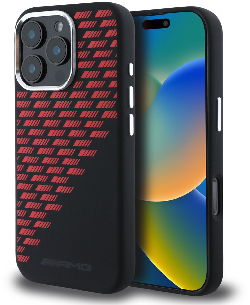 AMG Back cover - iPhone 16 Pro Max - Black - Magsafe - Slank & Schokabsorberend Design