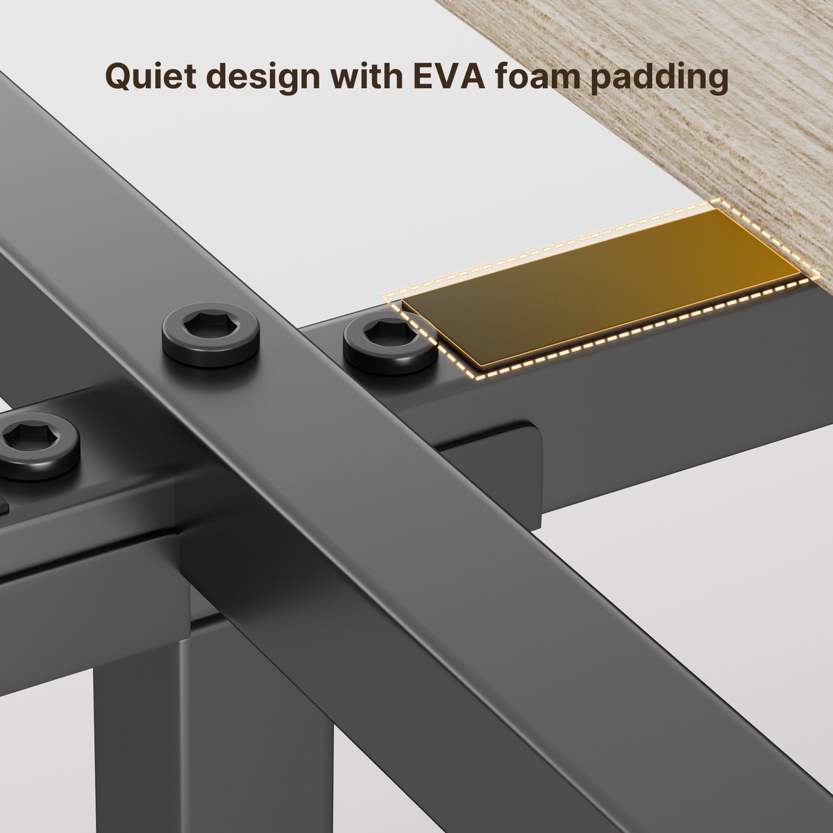 Xbro Gestoffeerd Bed 120 x 200 cm – met LED-Verlichting & USB/Type-C Oplaadpoort – Tweepersoonsbed met Hoofdbord en Lattenbodem – Beige — cadeau in Cadeau-ideeën - foto 6