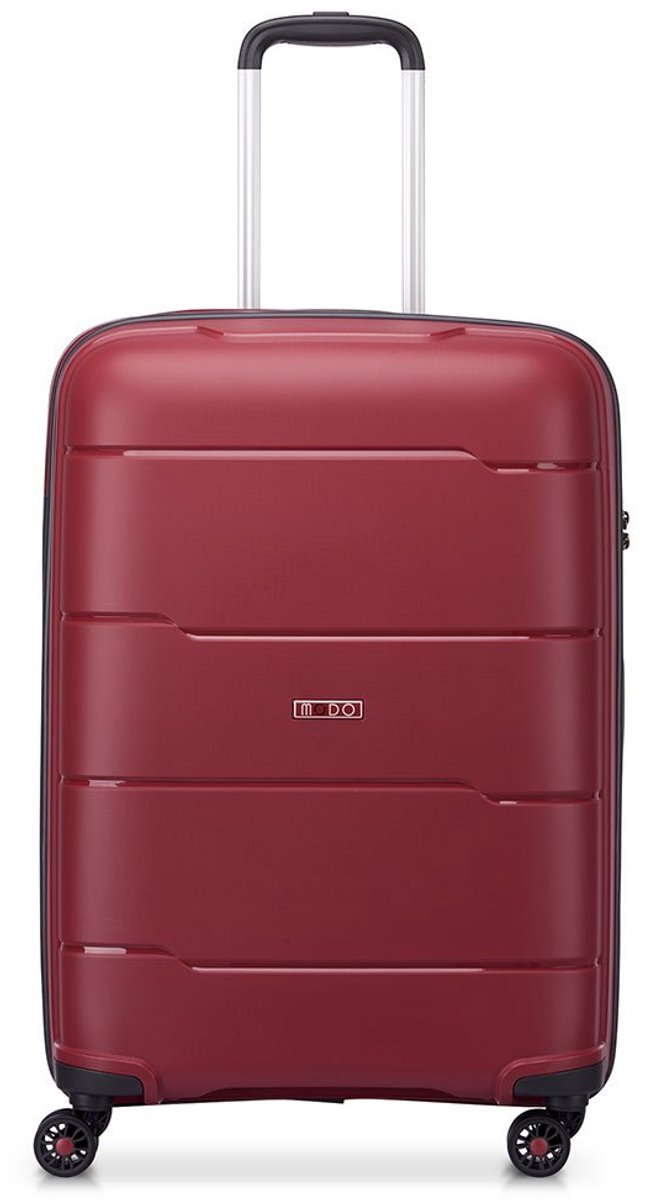 Modo By Roncato Galaxy Spinner 66/23 65l Tsa Reistas Met Wielen Rood