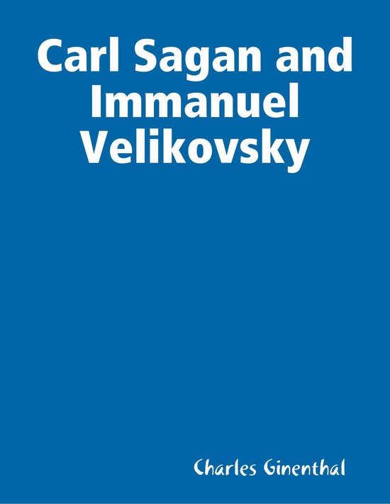 Carl Sagan and Immanuel Velikovsky