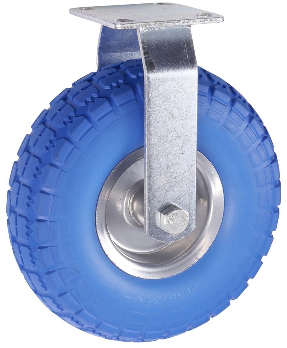 Bokwiel 260 x 82mm massief rubber