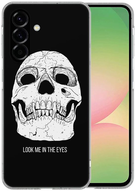 Coque en TPU Samsung Galaxy A56 - Coque arrière Yeux de crâne