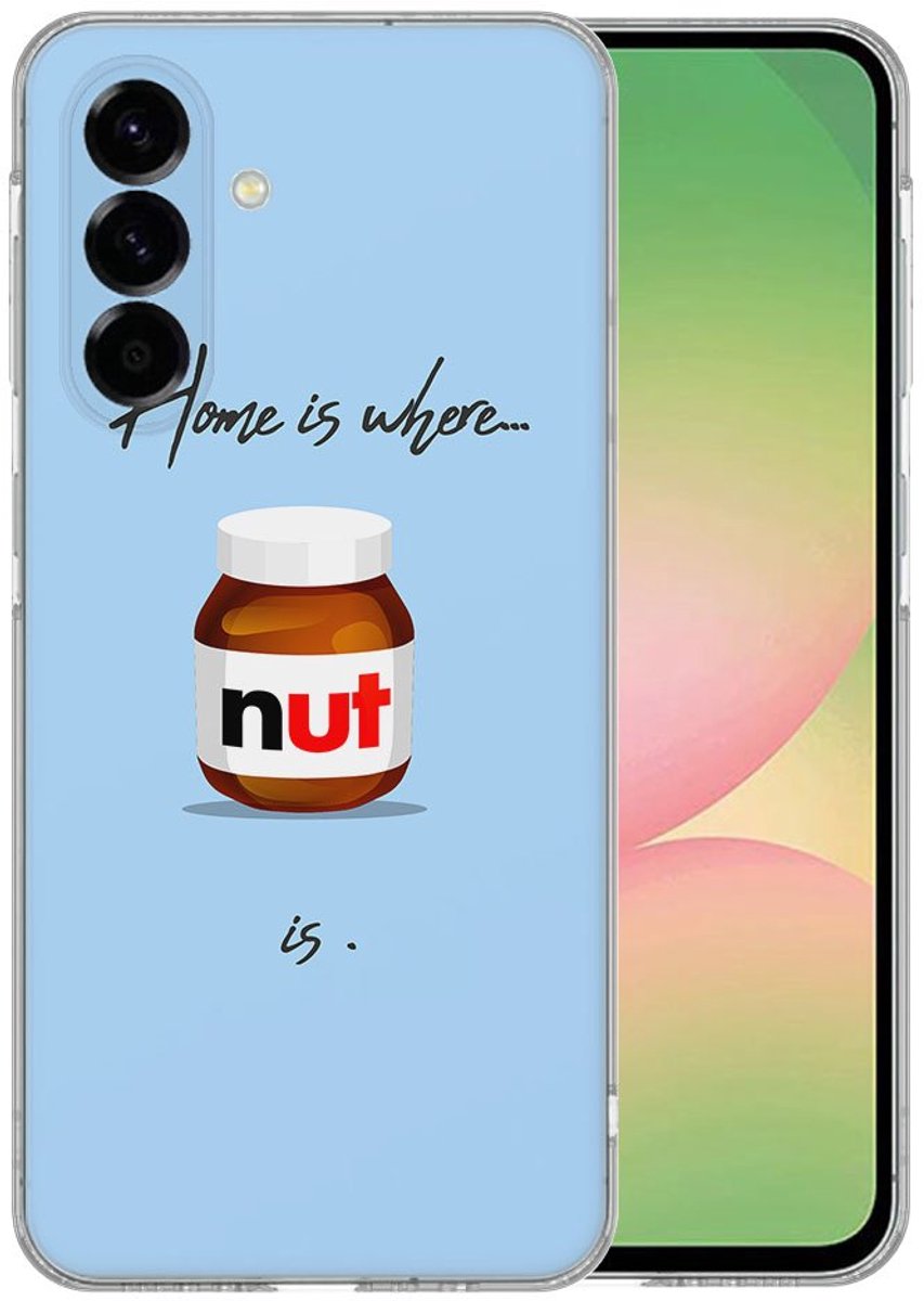 TPU Hoesje Samsung Galaxy A56 - Hoesje Nut Home Backcover