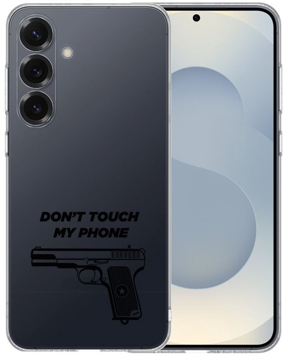 TPU Hoesje Samsung Galaxy S25 - Pistol DTMP Backcover