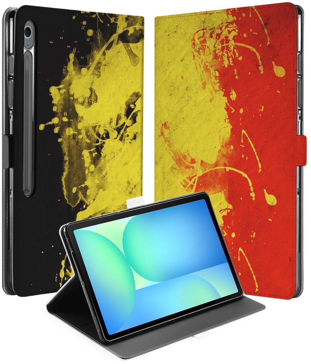 Book Case Hoesje met Standaard België Samsung Galaxy Tab S10 FE Plus