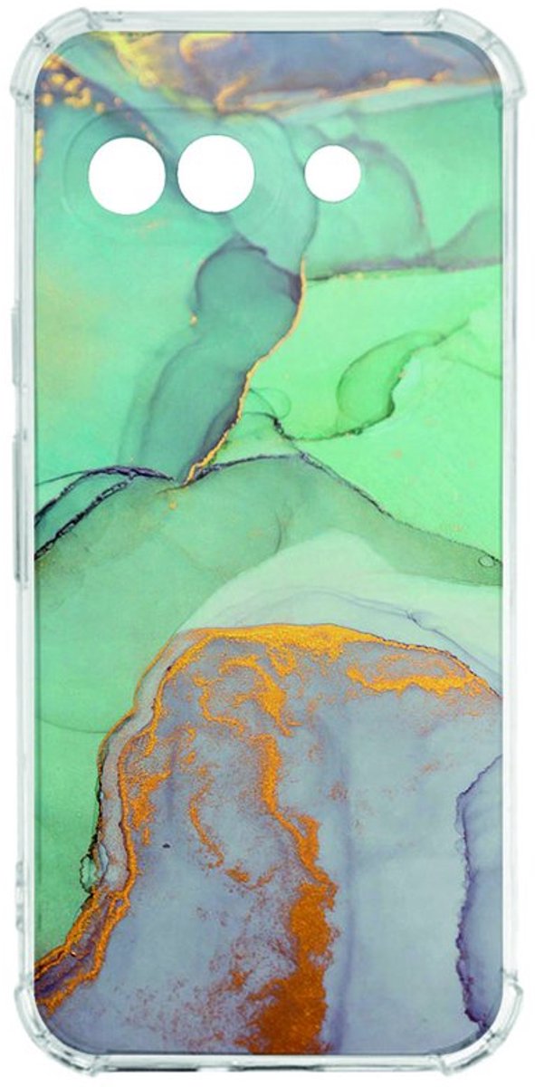 Google Pixel 9a Hoesje - Watercolor Mix TPU Antishock