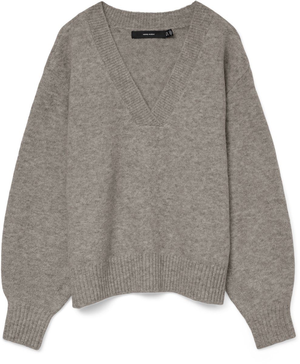 VERO MODA - VMBOOM LS V-NECK PULLOVER Dames Trui