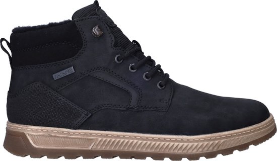 Rieker 3322 veterschoenen voor heren, Black Graphite Black 03322 00, 40 EU