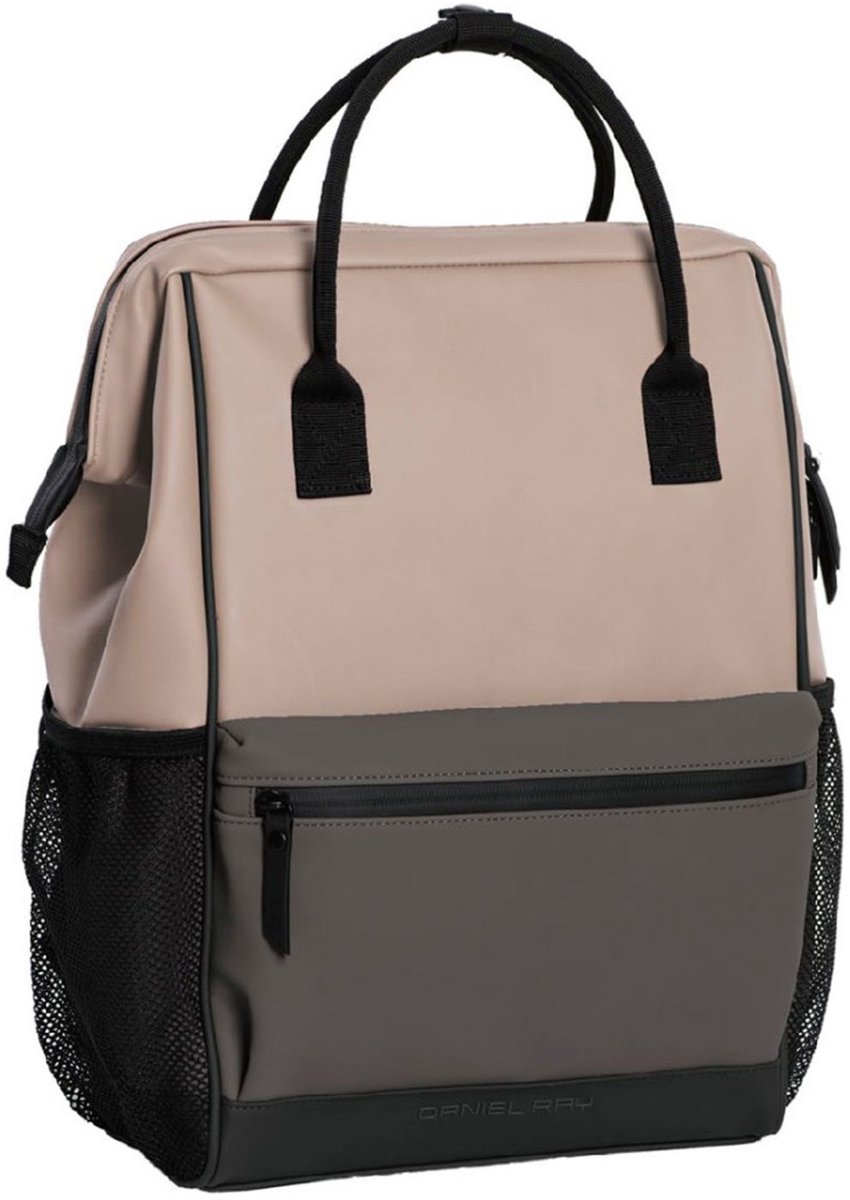 Daniel Ray Swan Hil Laptoprugzak Waterproof - 15,6" - Khaki / Anthracite / Black