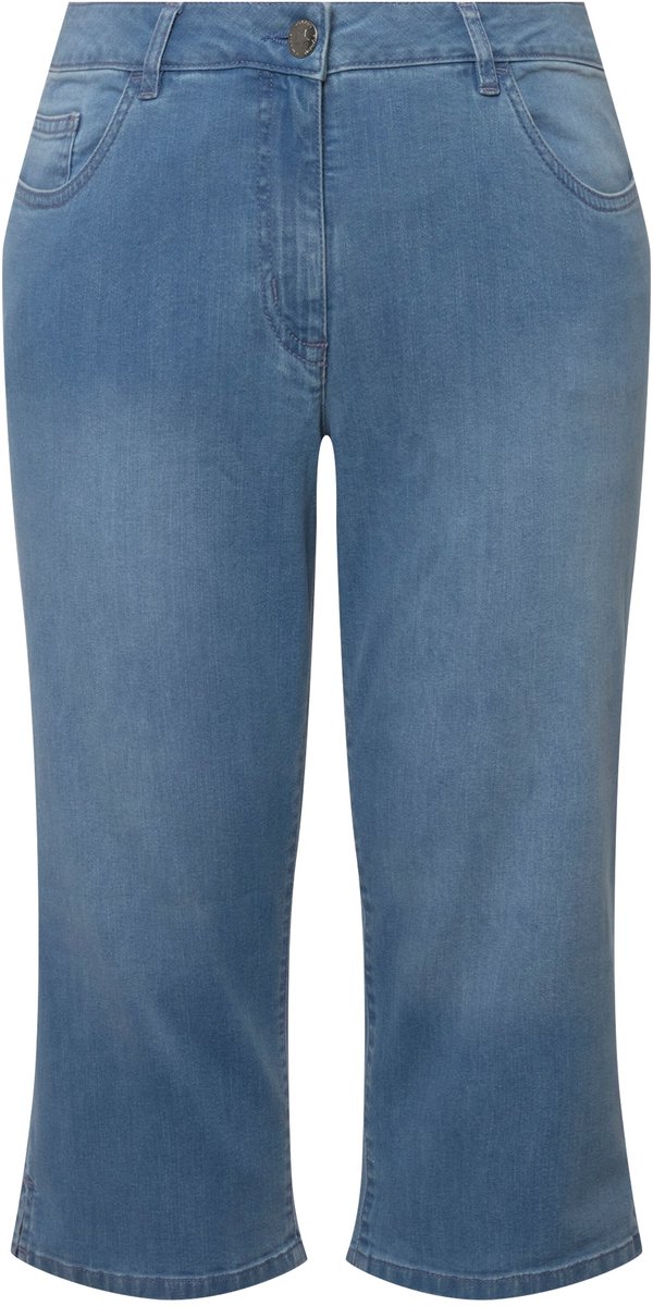 Angel of Style - Dames - 3/4-capri-jeans Carrie stretchcomfort 5-pocket - Lichtblauw - Maat 50