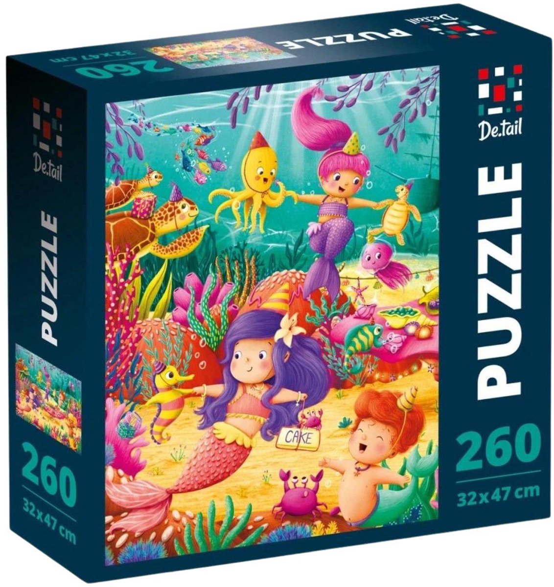 Puzzle 260 Koralowe Przyjęcie DT200-05 - Puzzel 260 Koraalfeest DT200-05