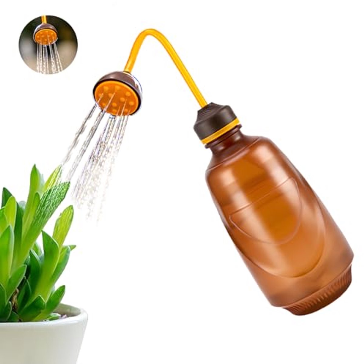 Gietdouche 450 ml met afneembare sproeier voor kleine planten en potplanten