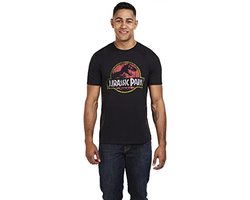 Verontruste Logo Heren T-Shirt voor Filmfans